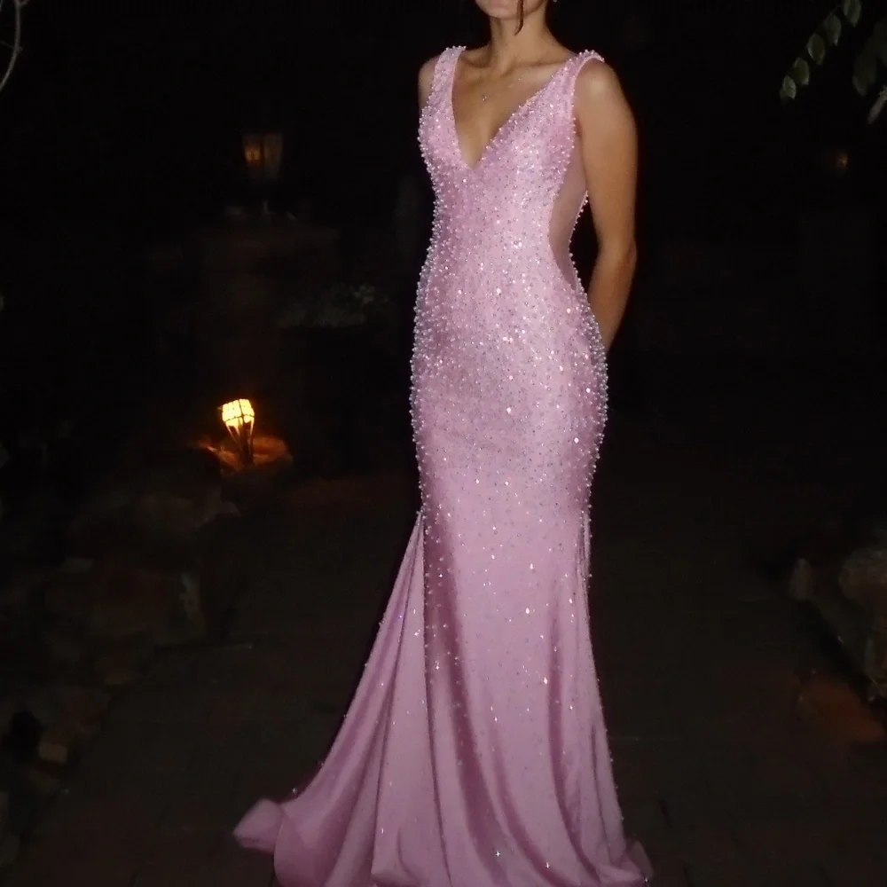 Pink Prom Dress - Picture 1 of 6